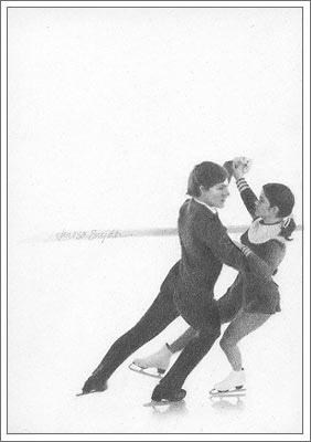 "The Ice Skaters Duet" © TA Snyder